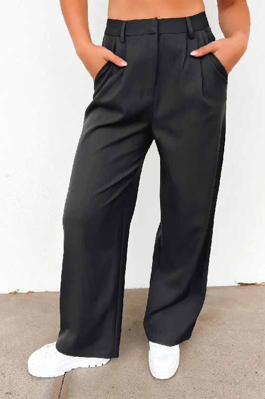 Lucas Pant Charcoal Elegant Trouser Pants
