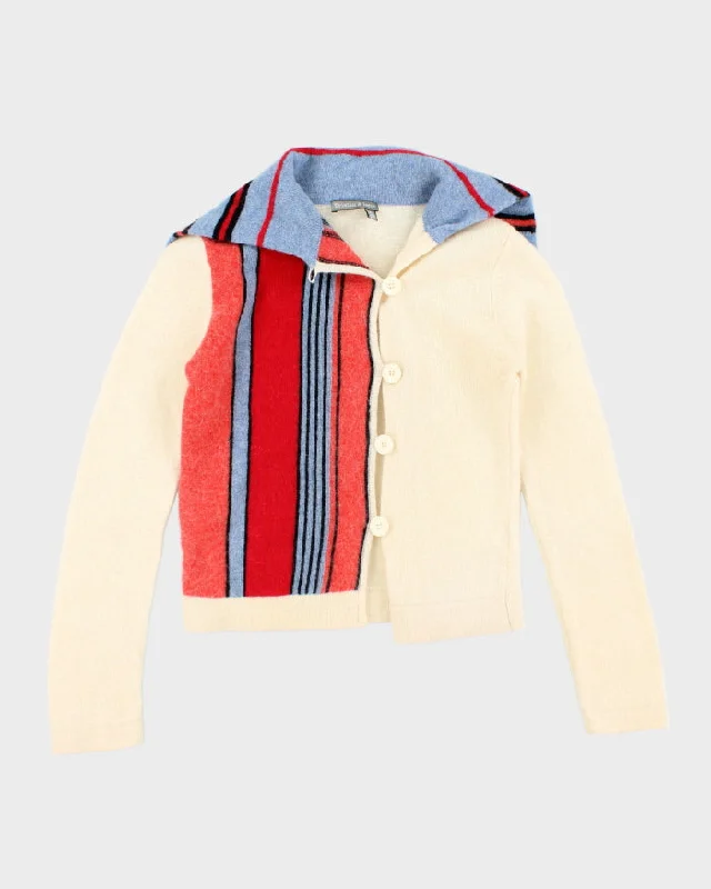 Vintage Tristian & Iseut Wool Knit Cardigan - S Chenille Fabric Brocade Fabric Lace Fabric