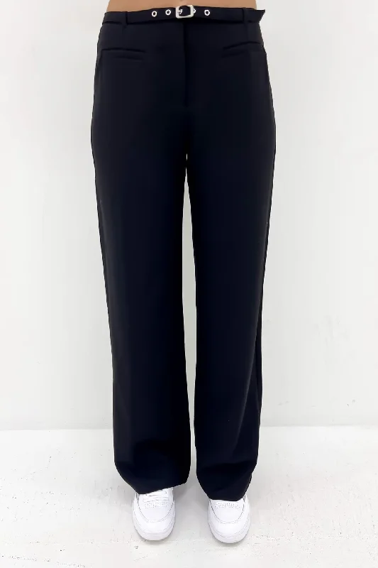 Jack Pant Black Comfortable Denim Trousers