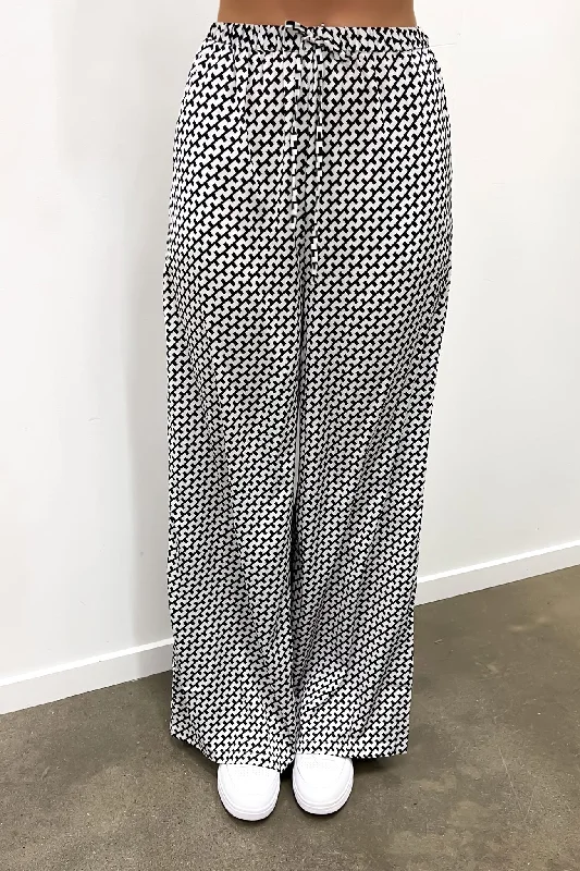 Ashlee Pant Print Slim Fit Casual Pants