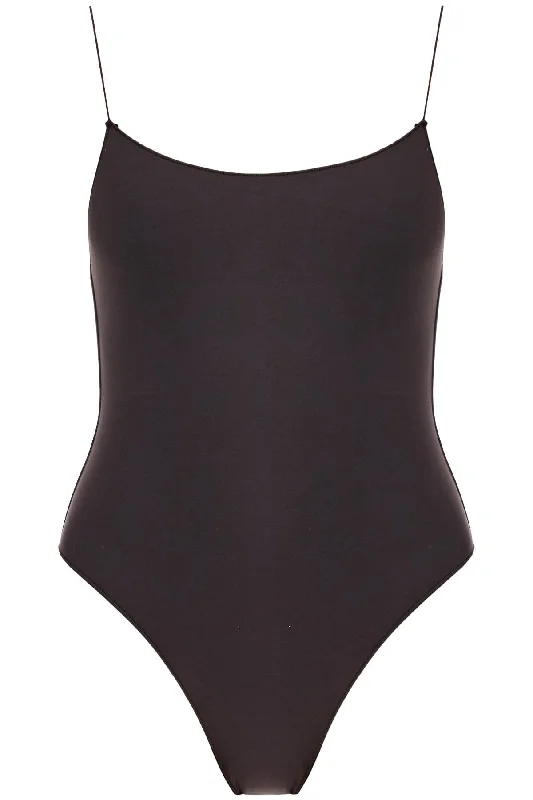 Rossover One-piece Swimsuit  - Black Chic Bikini Set