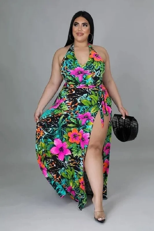 Green Poolside Swim Set Luxury Swimsuit Style
