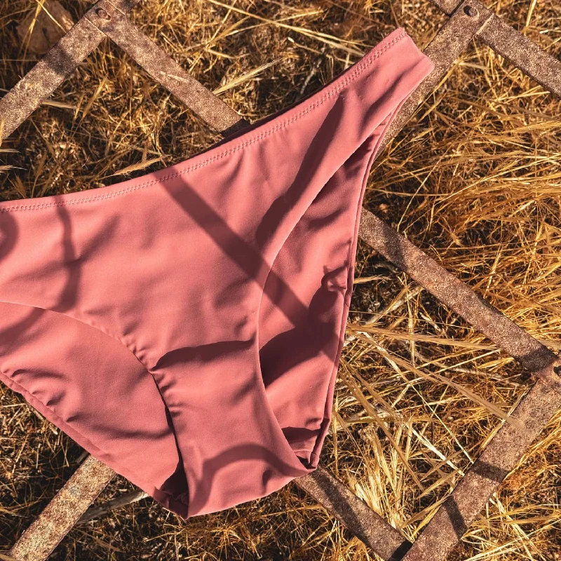 Helen Swimsuit Bottom - Women - SE Sensitive Elastane - S042 Baobab Rose Plunge Neckline Swimsuit Helen Swimsuit Bottom - Women - SE Sensitive Elastane - S042 Baobab Rose Plunge Neckline Swimsuit