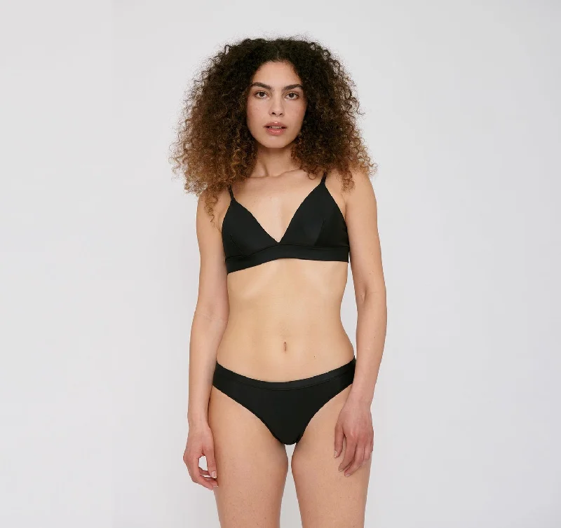 W's Re-Swim Bikini Bottoms - Recycled Nylon Push-Up Bikini Top