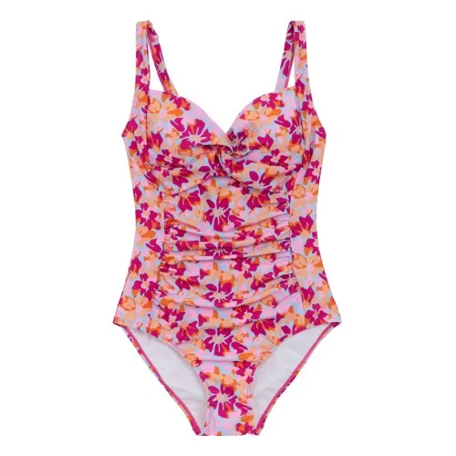 Regatta Womens/Ladies Sakari Summer Floral Tummy Control One Piece Swimsuit Plus-Size Bikini Set