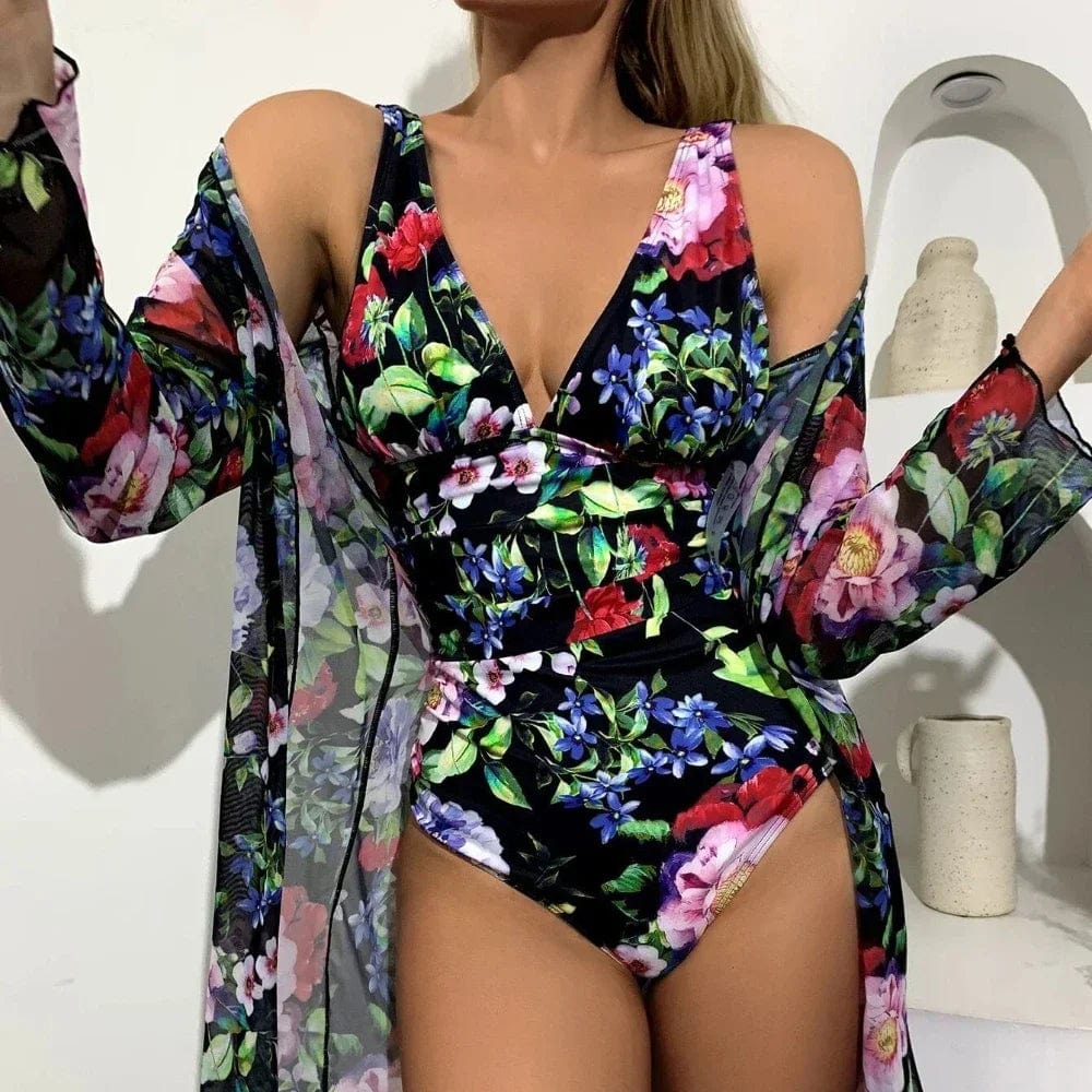 Summer Fashion Ladies Tankini Set Sexy Monokini Swimsuit