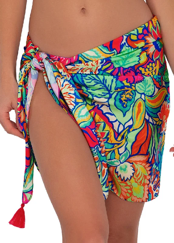 Sunsets Swimwear Fiji Sandbar Rib Philomena Pareo 153 Bold Swimsuit Design